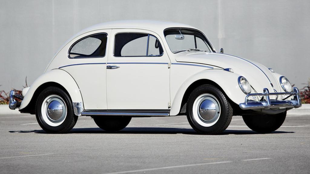 Praticamente original de fábrica, o Fusca só rodou 25 mil quilômetros e teve um único dono durante 30 anos. | Gooding & Company/Divulgação