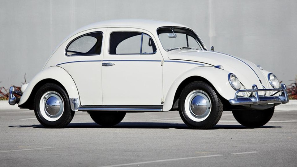 Praticamente original de fábrica, o Fusca só rodou 25 mil quilômetros e teve um único dono durante 30 anos. | Gooding & Company/Divulgação