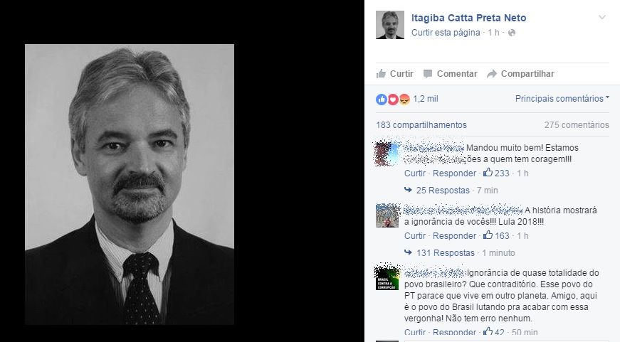 | Reprodução/Facebook