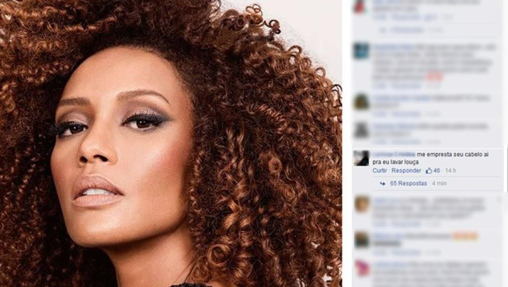 Taís Araújo foi vítima de comentários racistas na internet | Reprodução/
