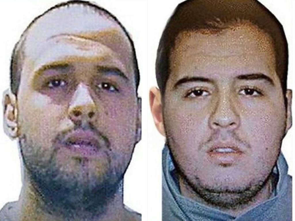 Imagens de dois suspeitos dos ataques em Bruxelas divulgadas pela Interpol | -/AFP