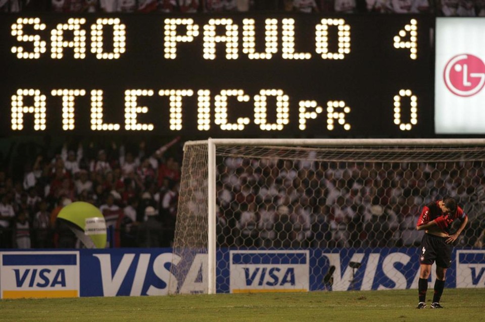 Atlético foi derrotado na final da Libertadores no Morumbi. | Valterci Santos/Arquivo GRPCOM