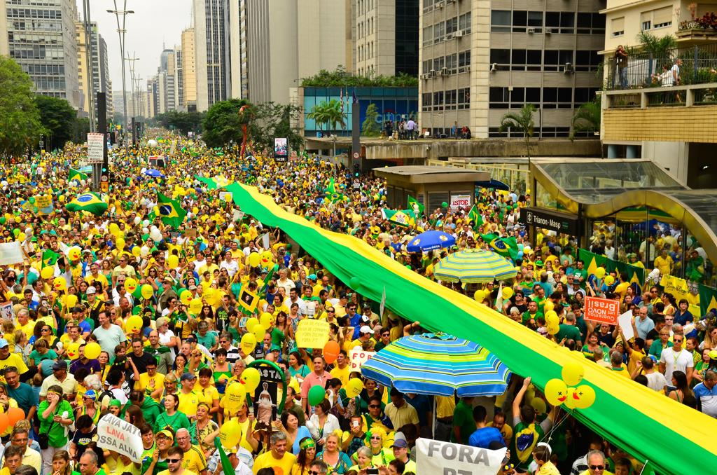 Alguns manifestantes estão desistindo de ir à Avenida Paulista por dificuldades de chegar na via | Rovena Rosa/Agência Brasil