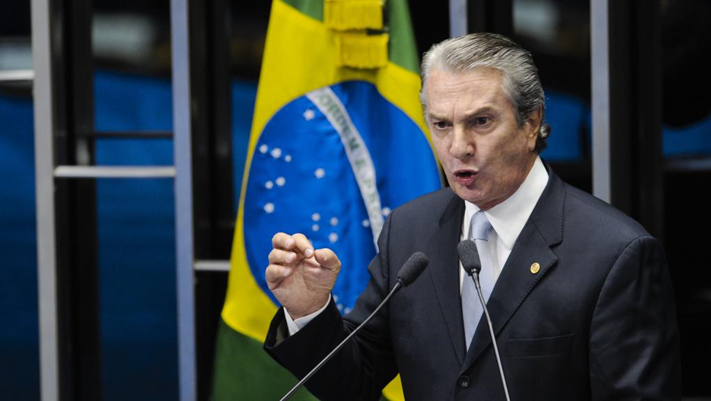 Fernando Collor, agora senador, renunciou à Presidência em 1992 | Fábio Rodrigues Pozzebom/ Agência Brasil