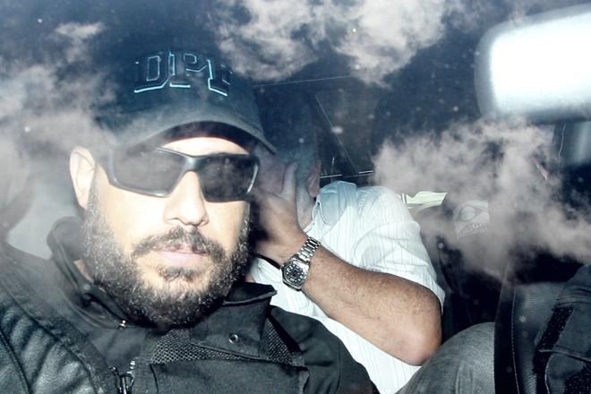 O assessor especial do presidente Lula, Rogério Pimentel, chega para prestar depoimento na sede da Polícia Federal, no Bairro do Lapa, na zona oeste de São Paulo (SP). Foto: | MÁRCIO FERNANDES/ESTADÃO CONTEÚDO