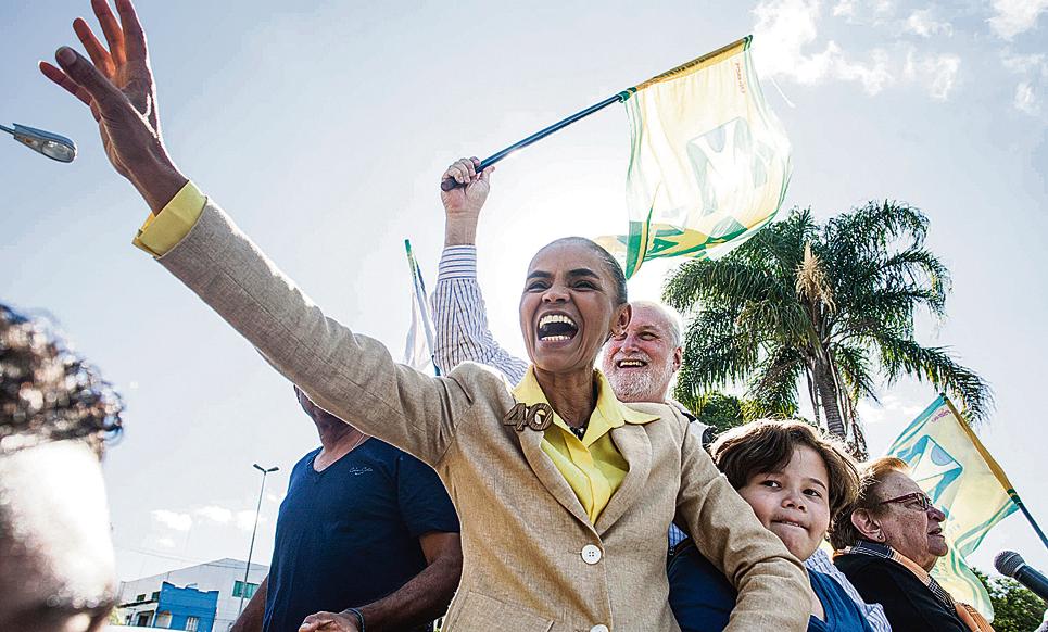 Com 22 milhões de votos na eleição de 2014 e alheia à Lava Jato, Marina Silva lidera pesquisas. | Vagner Campos/Fotos Públicas