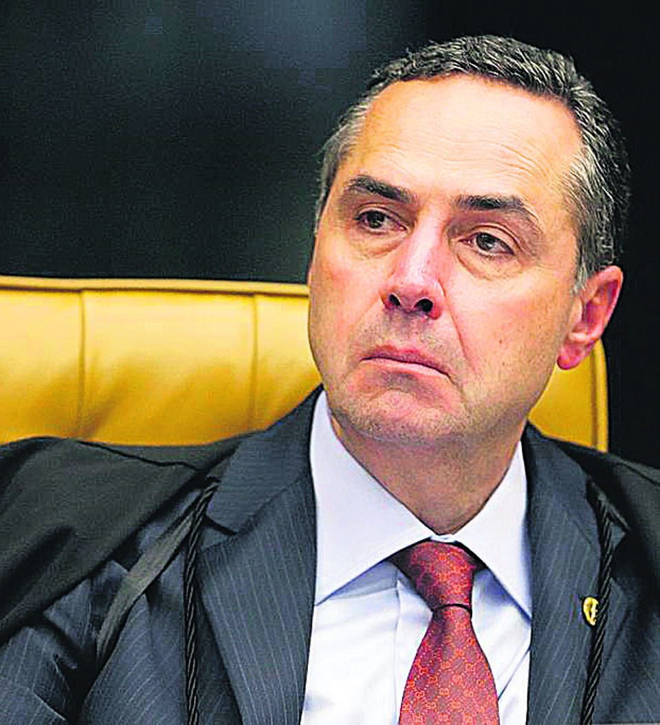 Ministro Luís Roberto Barroso citou o PMDB em conversa com estudantes. | Fellipe Sampaio/STF