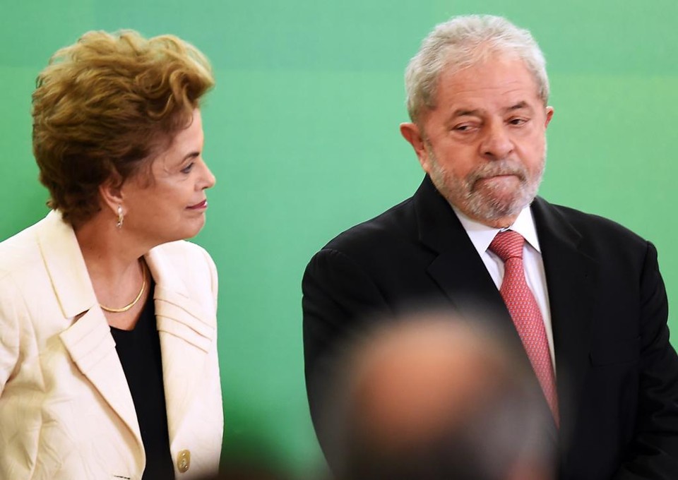 Ex-presidente Lula foi empossado na quinta-feira (17) como ministro-chefe da Casa Civil. | Evaristo Sá/AFP