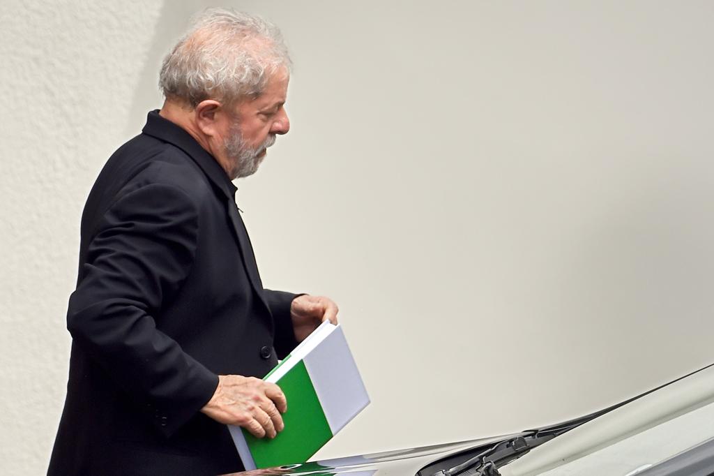 Essa é a primeira denúncia criminal contra o ex-presidente Lula. | Evaristo Sá/AFP