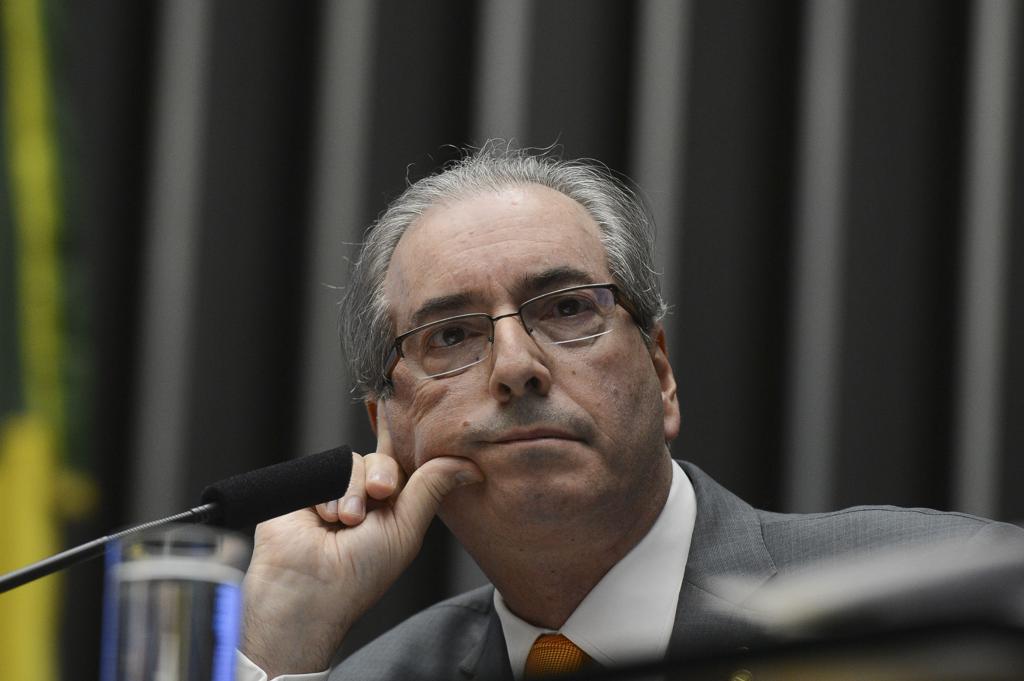 “Não sei o que aconteceu”, disse Eduardo Cunha sobre possível assinatura falsa no Conselho de Ética. | Antonio Cruz/Agência Brasil
