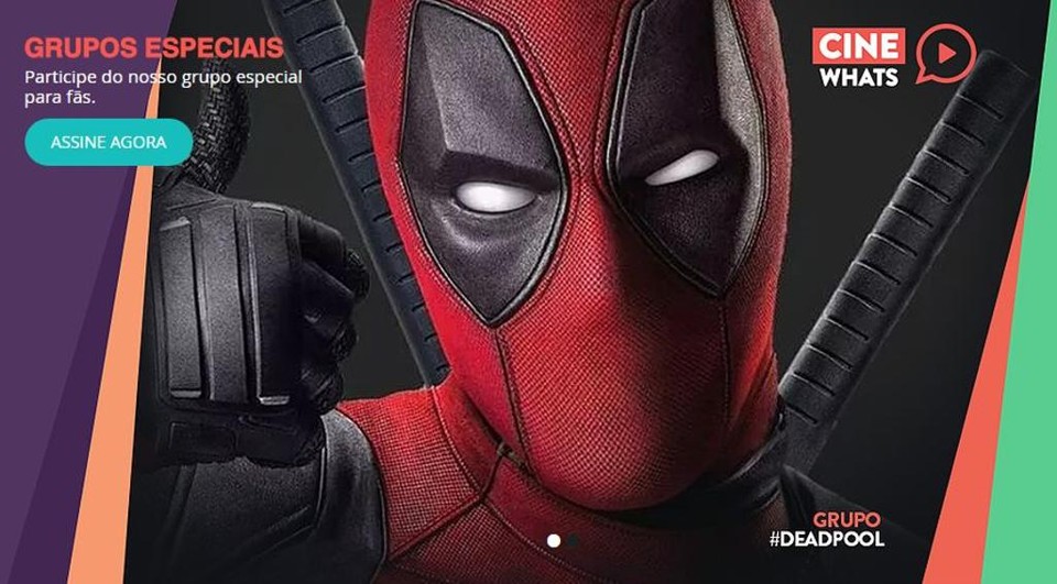 CineWhats quer convencer os usuários a pagar para receber conteúdo sobre cinema em seus celulares | Divulgação