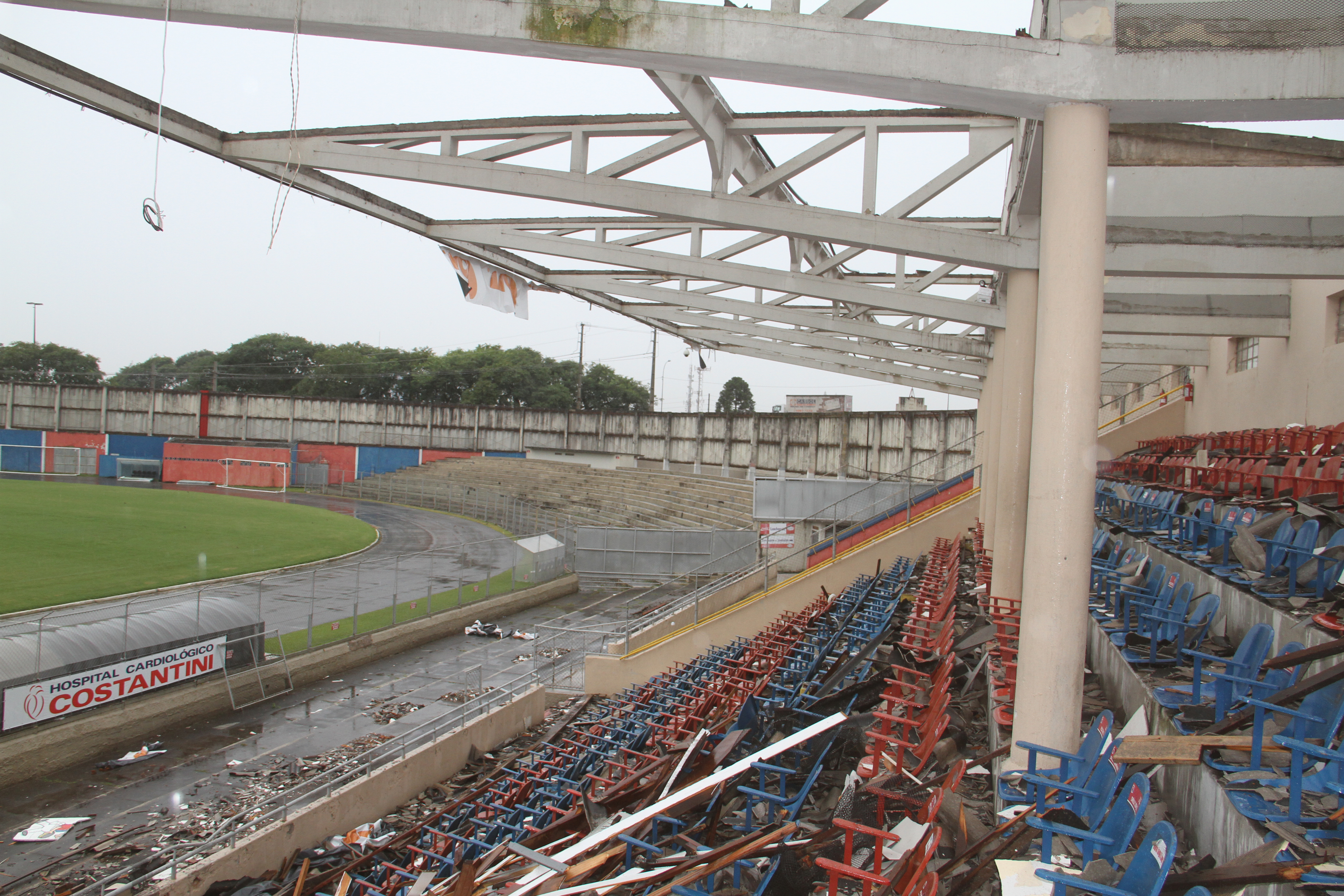 Estádio passa por reformas. | Gerson Klaina/Tribuna do Paraná