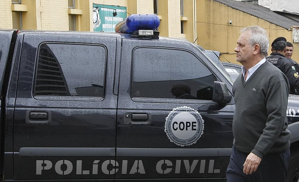 Bibinho estava preso no Regimento Coronel Dulcídio da Polícia Militar, em Curitiba. | Jonathan Campos/Gazeta do Povo
