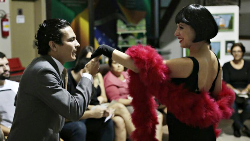 Espetáculo “O Enigma” é encenado na estação ferroviária de Curitiba | Divulgação/