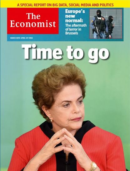 Revista divulgou a capa de sua edição para a América Latina no Twtitter | Reprodução/Twitter/