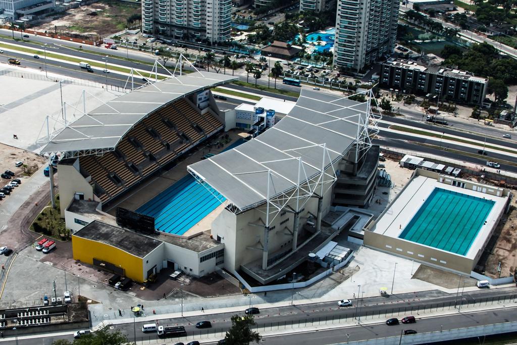 Para a Fina, Centro Aquático Maria Lenk deveria ter uma piscina a mais para a Olimpíada. | Renato Sette Camara/prefeitura do Rio