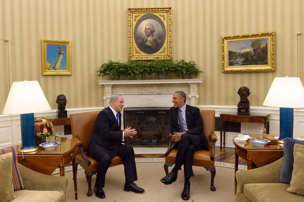 Netanyahu e Obama, em encontro em 2015: esse ano, chefes de estado não devem se ver | Haim Zach/ GPO/Fotos Públicas