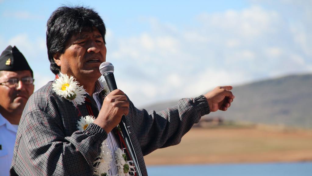 Evo Morales, presidente da Bolívia | R. Martinez/ABI/Fotos Públicas