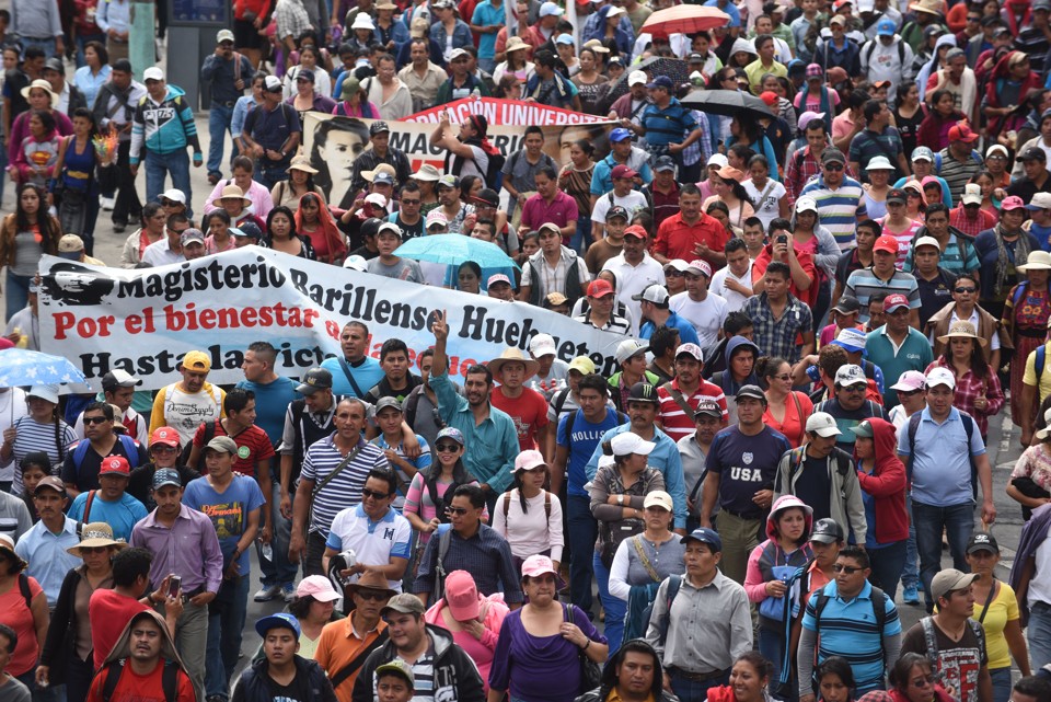 Protestos na Guatemala em janeiro | JOHAN ORDONEZ/AFP