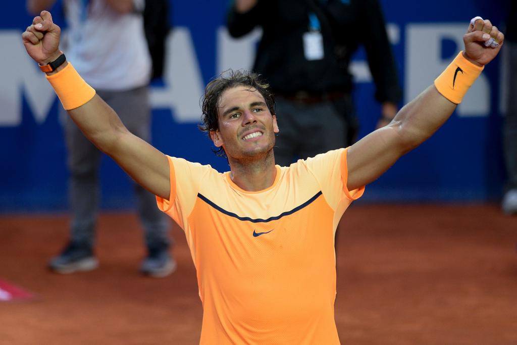 Rafael Nadal venceu por 2 sets a 0. | Josep Lago/AFP