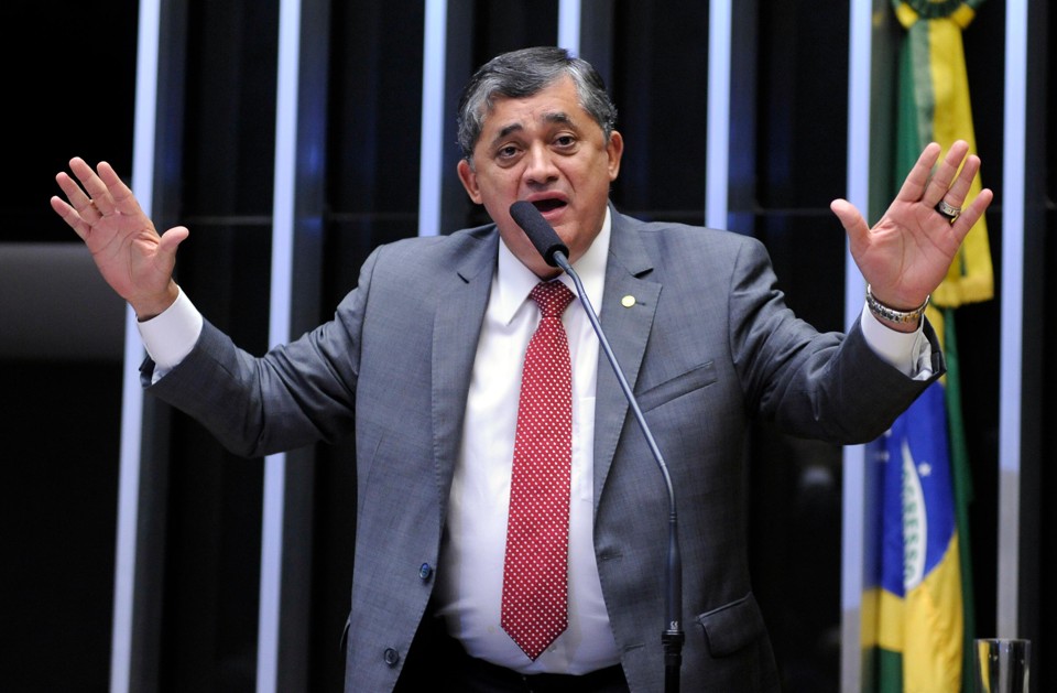 José Guimarães (PT - CE) discursa no plenário da Câmara | Divulgação/Alex Ferreira / Câmara dos Deputados/