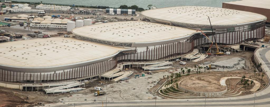 Arenas do Parque Olímpico: há vagas para trabalhos durante os jogos. | Renato Sette Camara/ Prefeitura do Rio