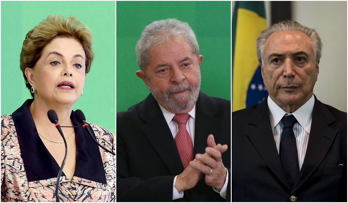 Dilma Rousseff, Lula e Michel Temer foram citados por Delcídio do Amaral. | /