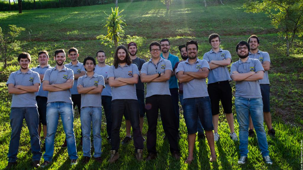 A equipe paranaense Pato a Jato concorre na categoria combustível alternativo, na competição realizada em Detroit. | Divulgação UTFPR