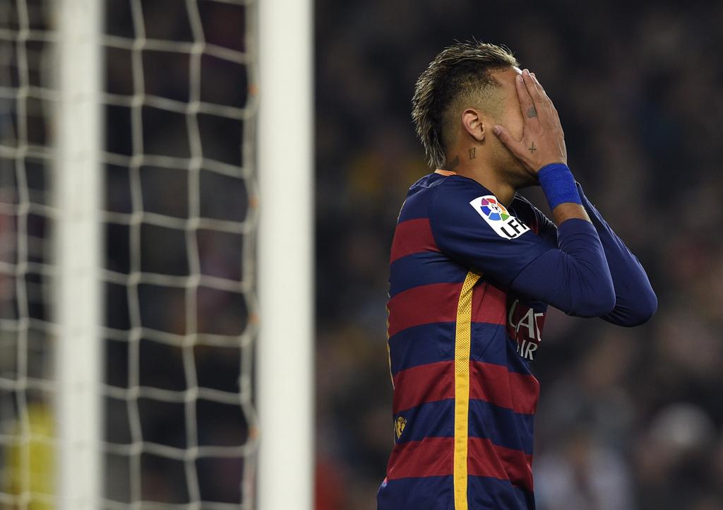 Neymar, atacante do Barcelona: nova polêmica fora de campo. | Luis Gene/AFP