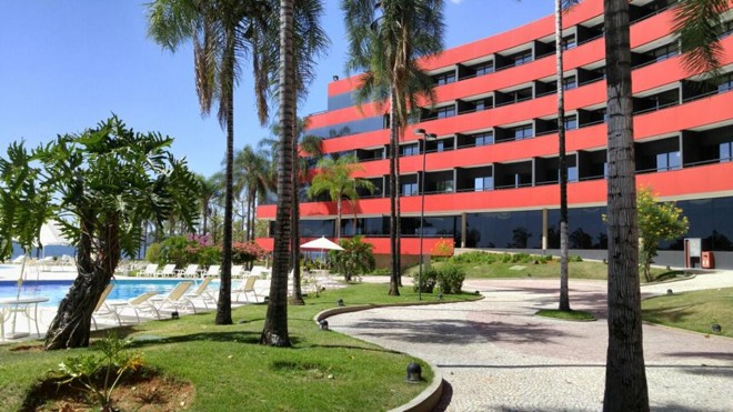 Há duas semanas. o QG de Lula contra o impeachment é o Royal Tulip Inn | André Gonçalves/Gazeta do Povo