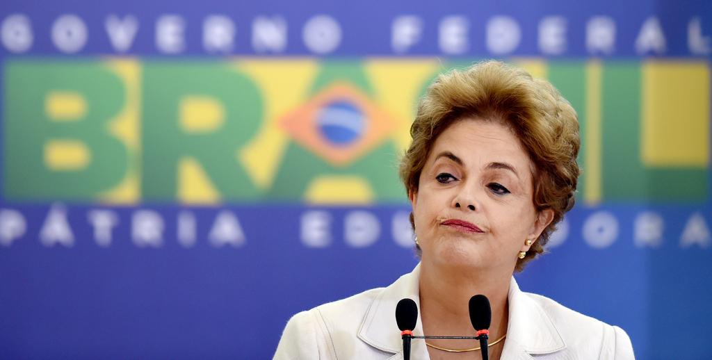 Impeachment da presidente Dilma Rousseff será votado no próximo domingo (17) no plenário da Câmara. | Evaristo Sá/AFP