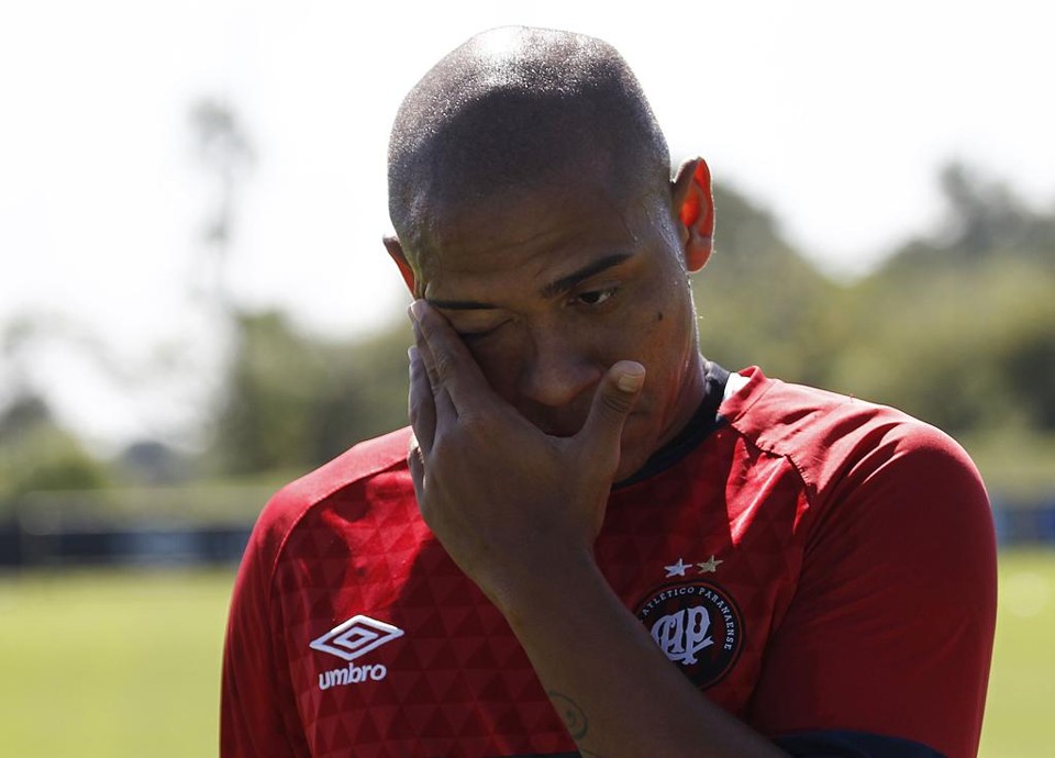 Walter reconhece que está devendo no Atlético. | Jonathan Campos/Gazeta do Povo