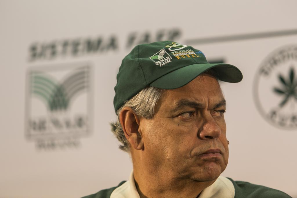 “Precisamos ter um governo onde todos os brasileiros se unam para recuperar a economia”, defende o presidente da Faep, Ágide Meneguette. | Marcelo Andrade/Gazeta do Povo