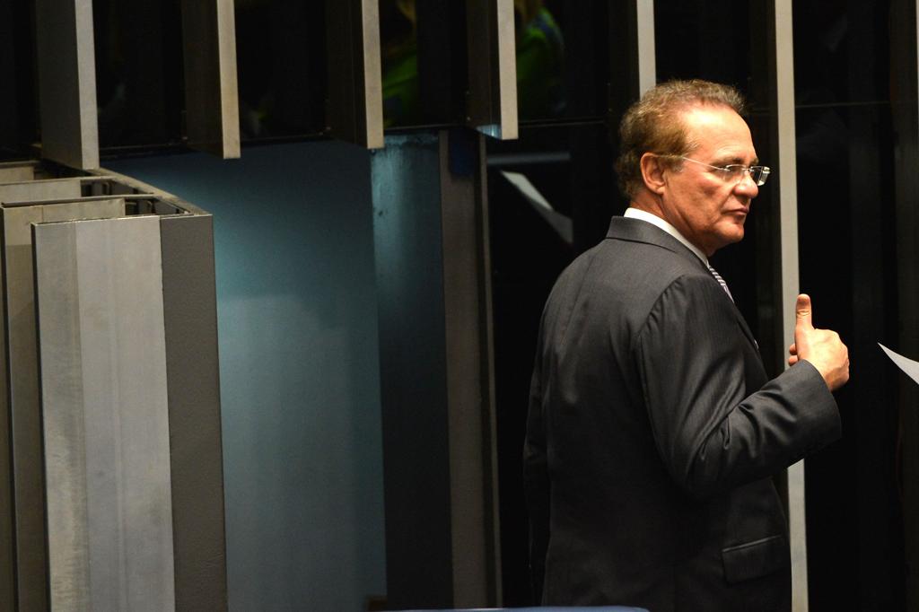 Renan Calheiros: surpresa com a rapidez da onda pró-impeachment na Câmara | Fabio Rodrigues Pozzebom/Agência Brasil