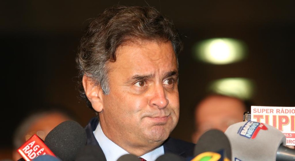 Aécio Neves pediu serenidade nesse momento “difícil para o País”. | Lula Marques/Agência PT