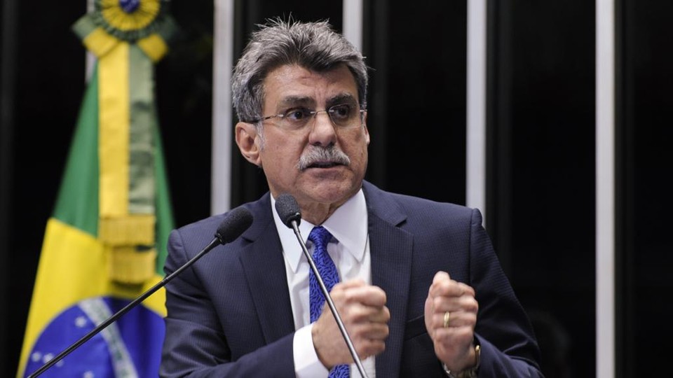 Senador Romero Jucá é o atual presidente do PMDB no lugar de Michel Temer. | Moreira Mariz/Agência Senado