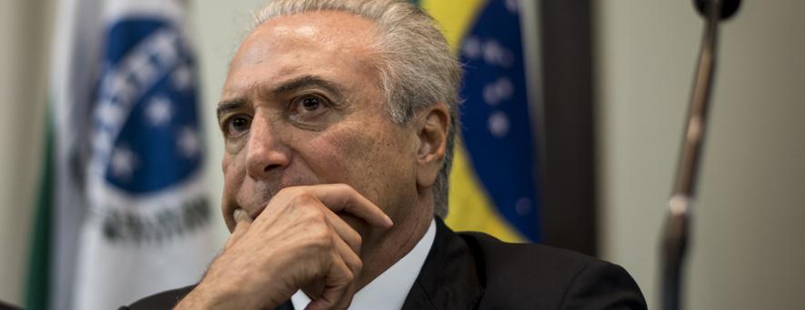 Michel Temer liderou o desembarque do PMDB da base aliada do governo. | Henry Milleo/Gazeta do Povo