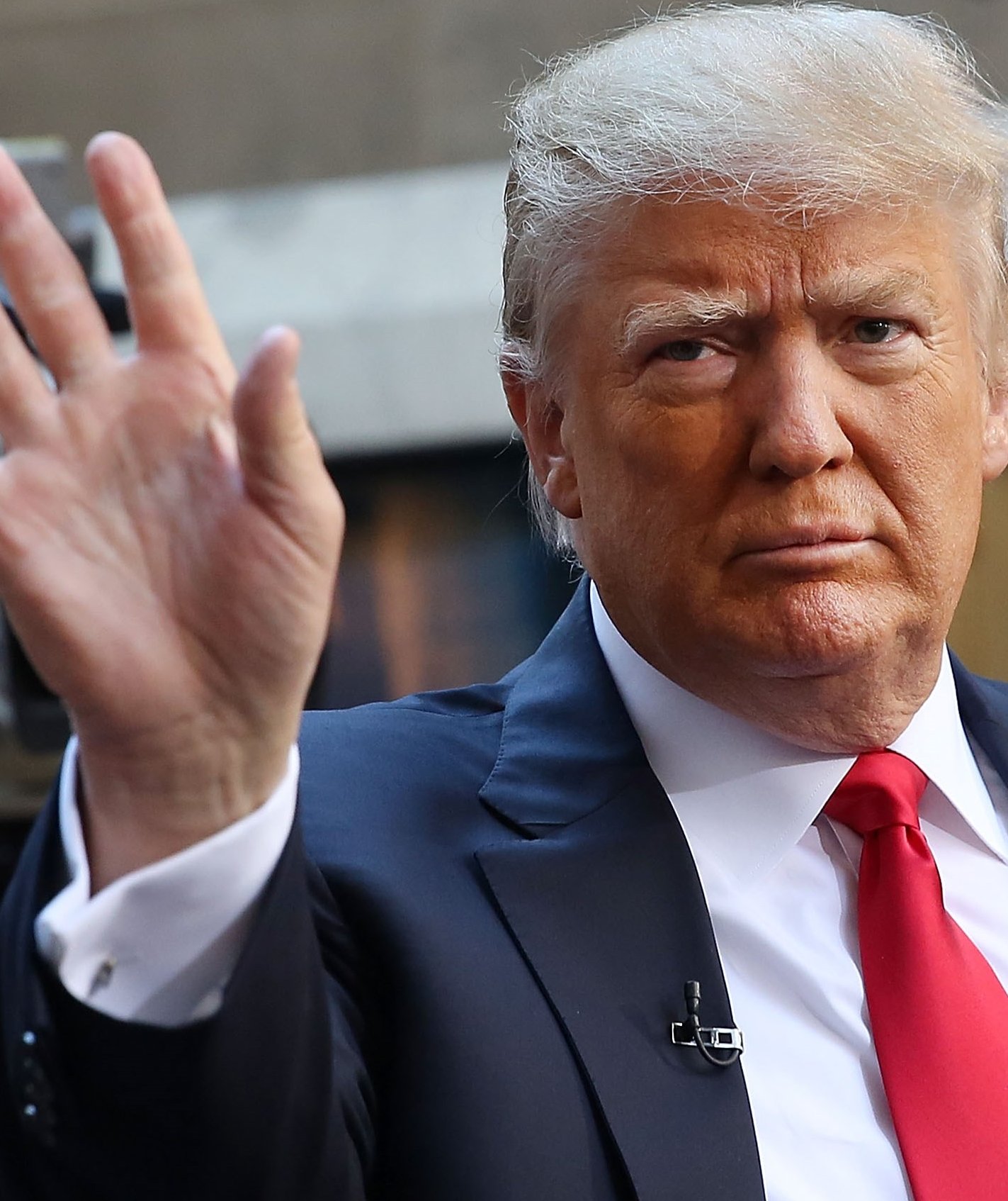 Trump: aceno para as trans. | Spencer Platt/AFP