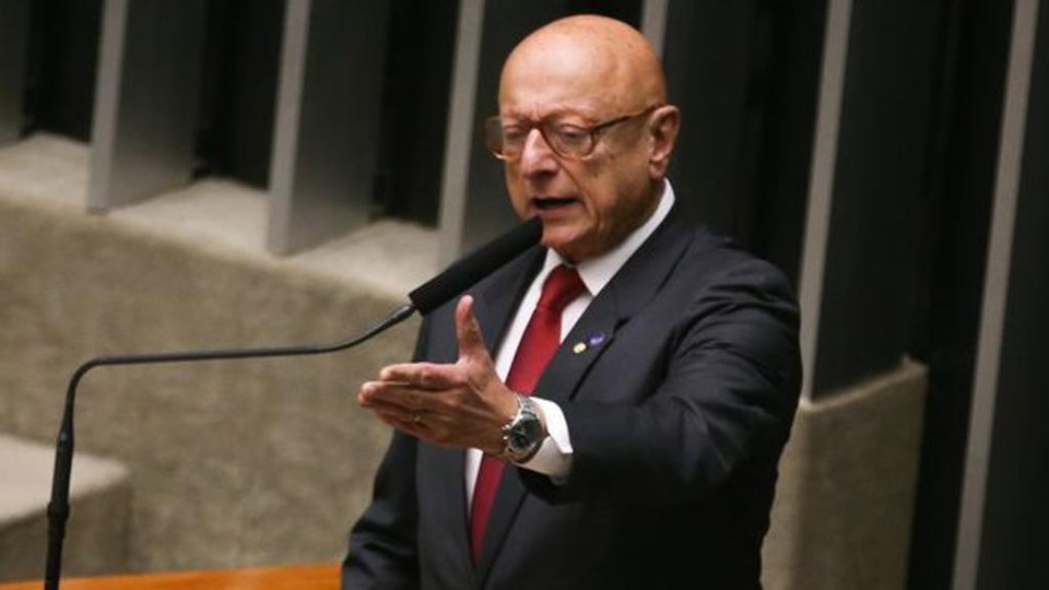 Esperidião Amin fez o encaminhamento do PP na Câmara. | Fabio Rodrigues Pozzebom/Agência Brasil