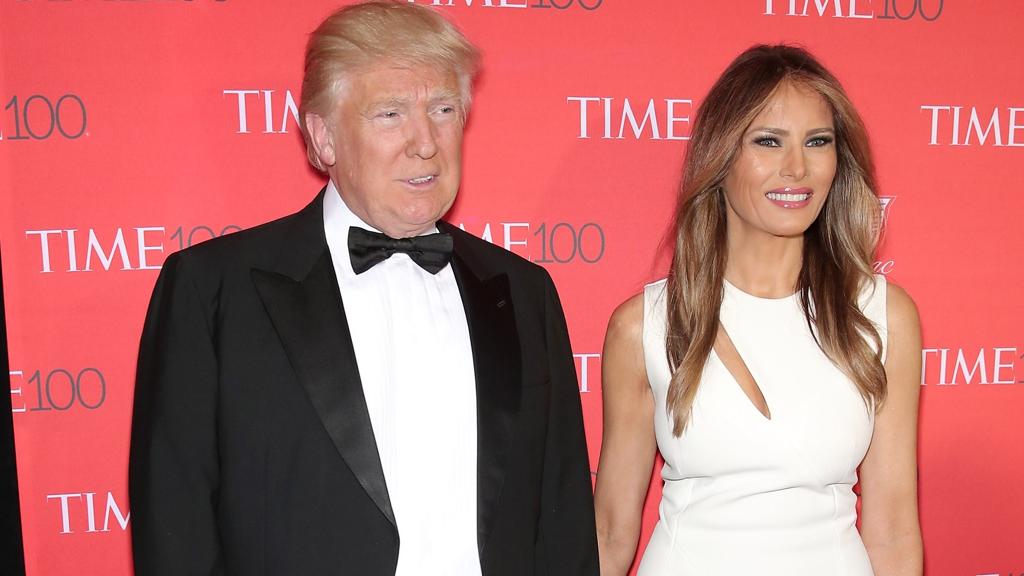 Candidato à Casa Branca Donald Trump e sua esposa Melina | Neilson Barnard/AFP