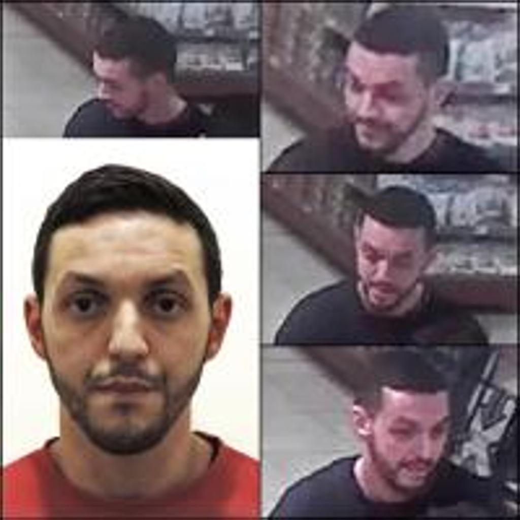 Foto de Mohamed Abrini mantida nos arquivos da Polícia Federal belga | AFP Photo/ Belgium Federal Police
