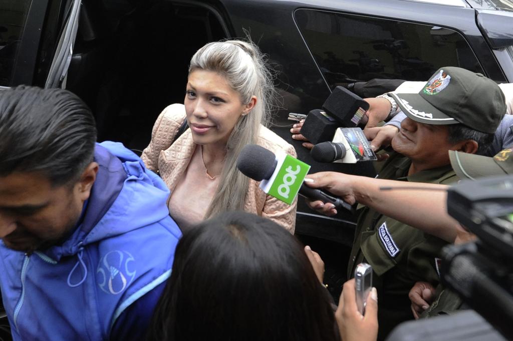 Gabriela Zapata em foto de fevereiro de 2016 | Jorge Bernal/AFP