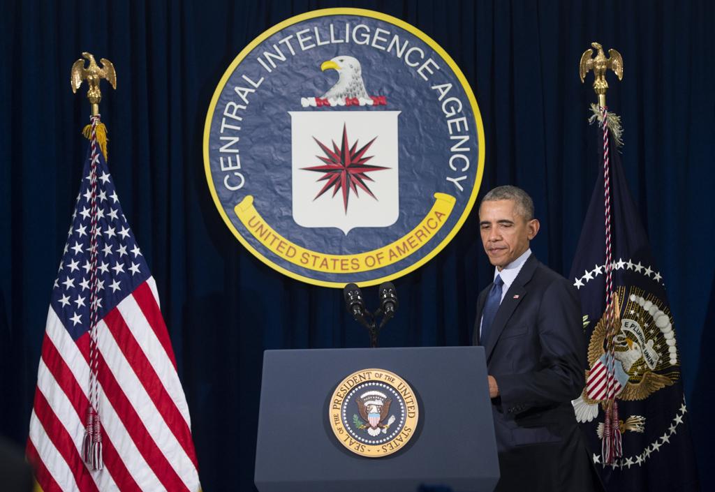 Obama visitou, nessa quarta-feira , a sede CIA | Saul Loeb/AFP