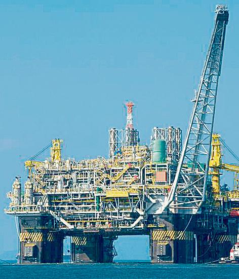 Os campos marítimos produziram 93,3% do petróleo e 76,6% do gás natural no Brasil. | ABR/Petrobras