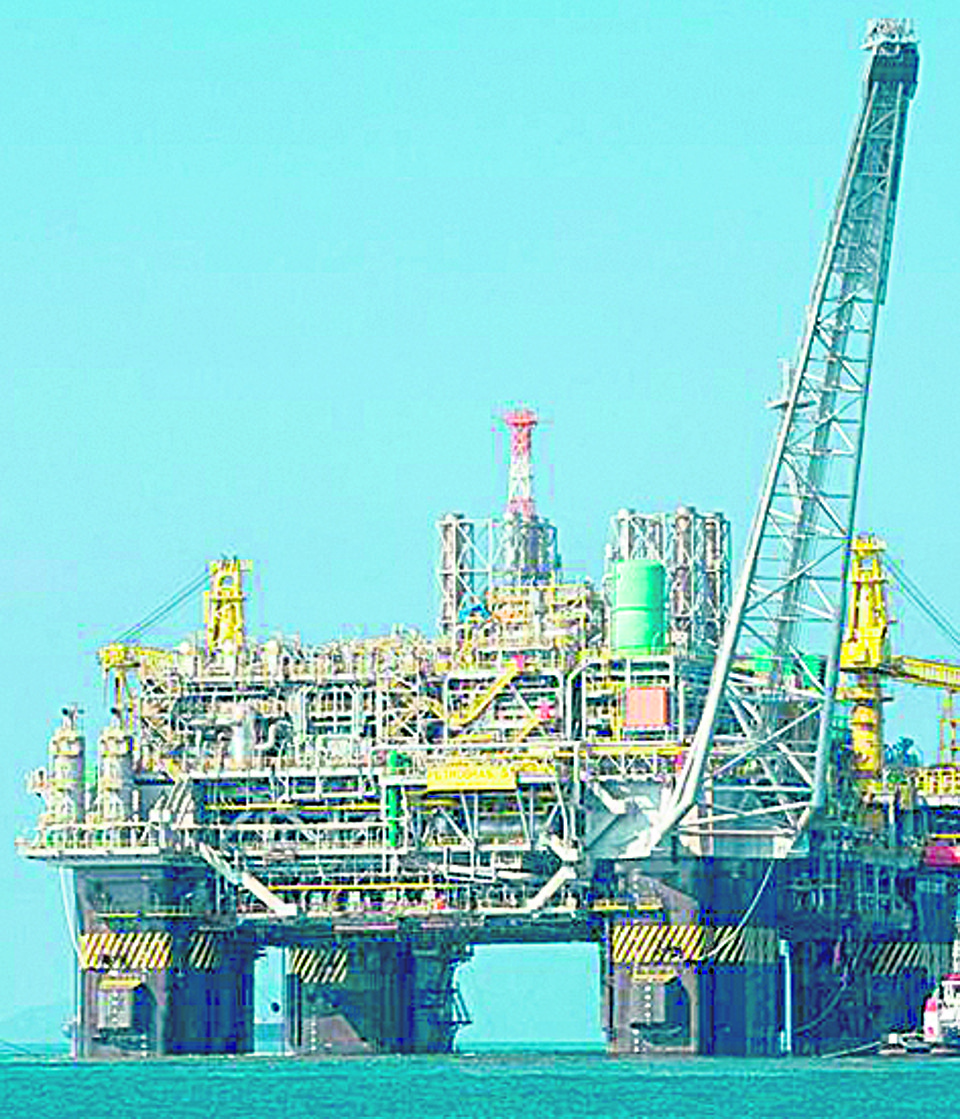 Os campos marítimos produziram 93,3% do petróleo e 76,6% do gás natural no Brasil. | ABR/Petrobras
