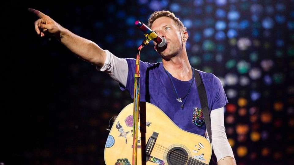Chris Martin, vocalista do Coldplay | Divulgação/Facebook