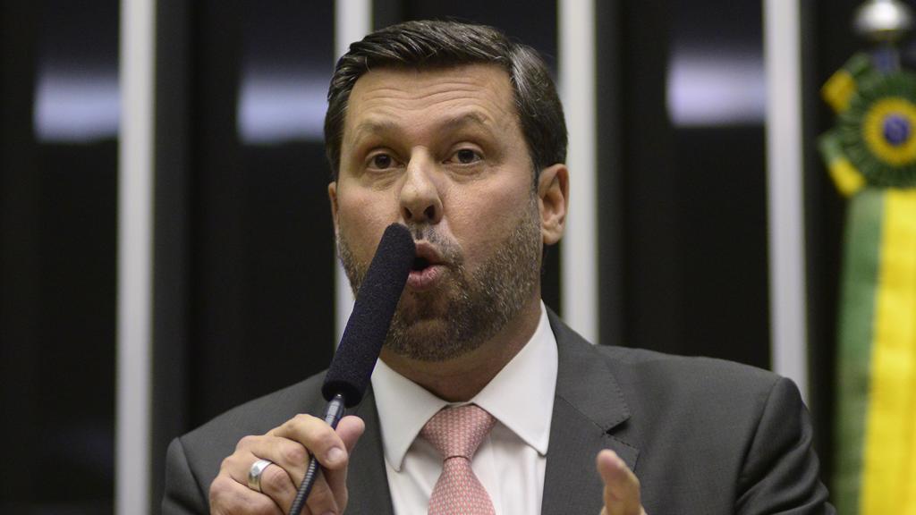 Deputado Carlos Sampaio falou da Lava Jato e o suposto envolvimento do PT no esquema de propina da Petrobras. | Gustavo Lima/Gazeta do Povo