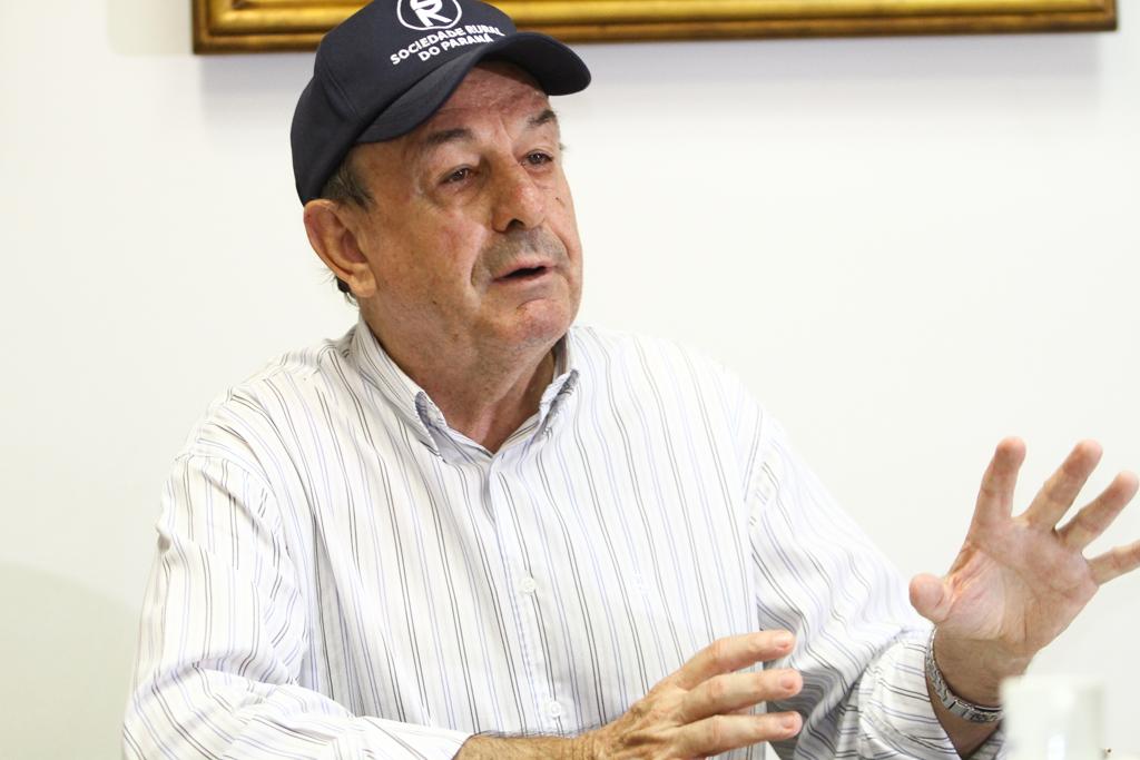 Moacir Sgarioni, da SRP, avalia que feira não deverá encolher em 2016. | ROBERTO CUSTODIO / JORNAL DE LONDRINA