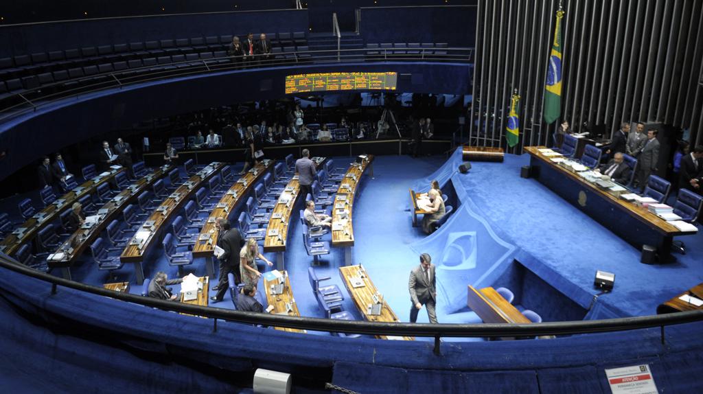 Plenário do Senado vai definir o futuro de Dilma Rousseff. | Jefferson Rudy/Agência Senado