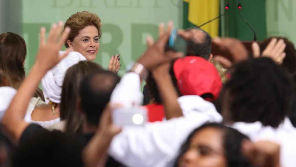 Presidente Dilma Rousseff realizou oito eventos públicos no Palácio do Planalto. | Lula Marques/Agência PT
